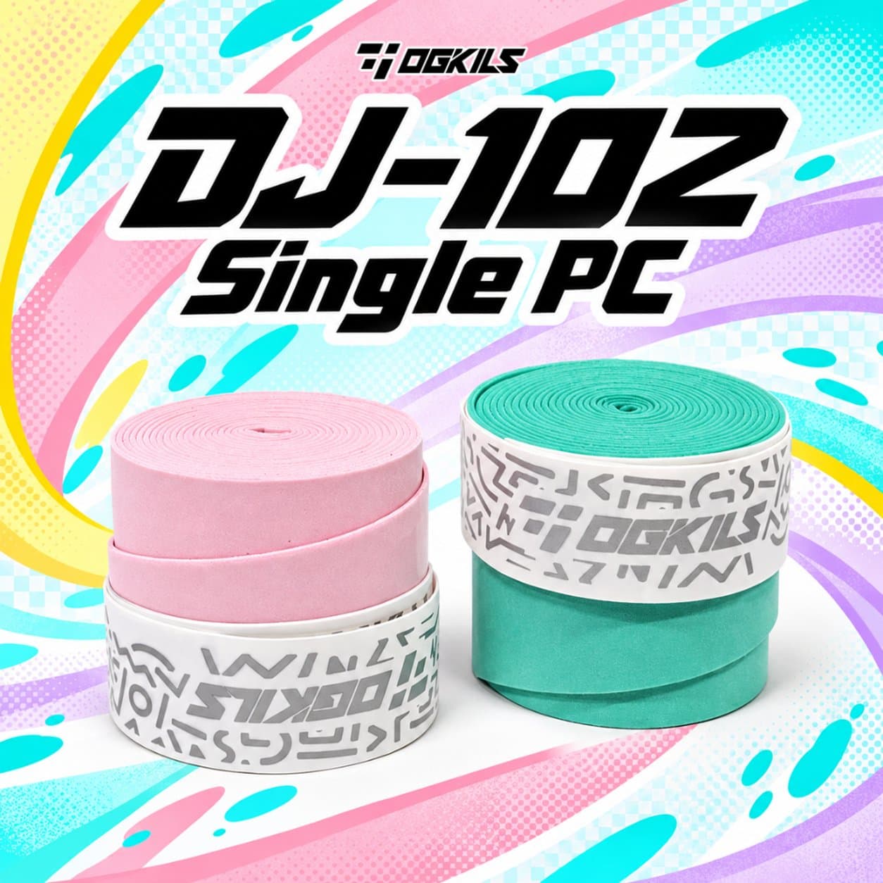 DJ-102 - Stickness Overgrip (Single PC)