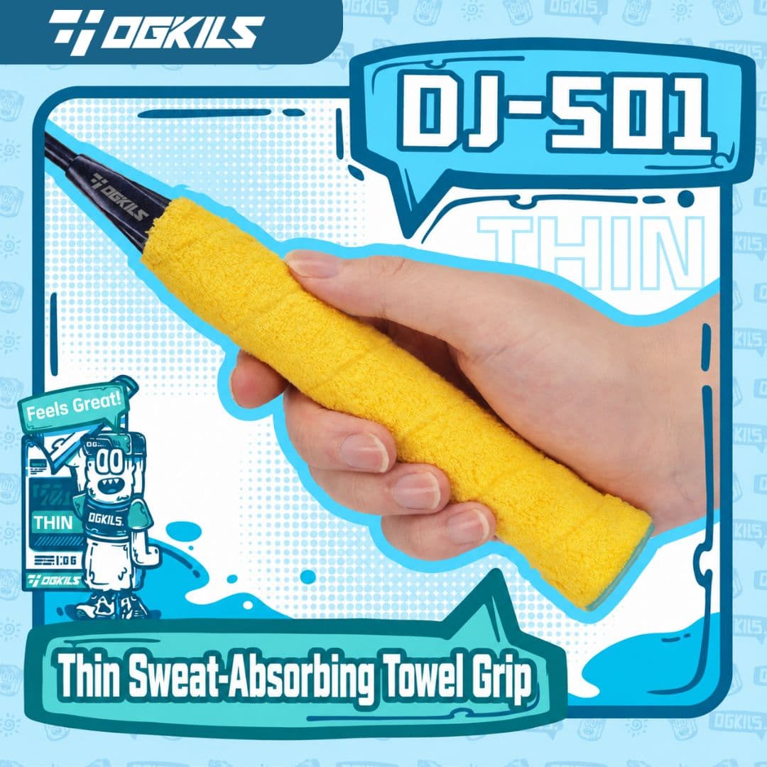 DJ-501 - Thin Sweat-Absorbing Towel Grip