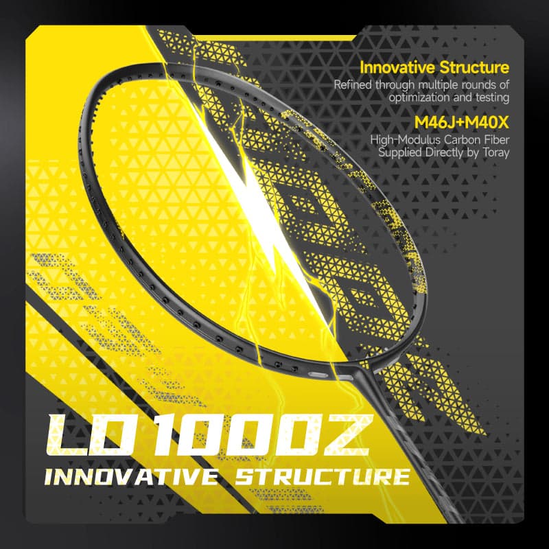 LD1000Z Badminton Racket - Speed
